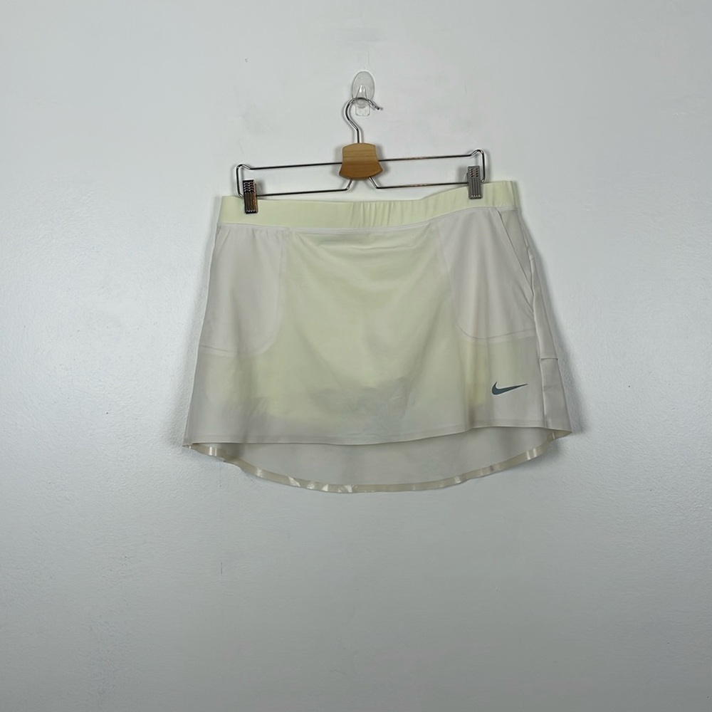 Nike Dri Fit Womens L 2 Piece Short Skirt 3 Pocket Tennis Removable Active Set